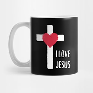 I LOVE JESUS Mug